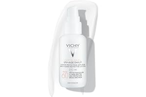 Vichy Capital Soleil Face and Body Sunscreen Lotion SPF 60, Broad Spectrum UVA-UVB Sun Protection, Water & Sweat Resistant, L