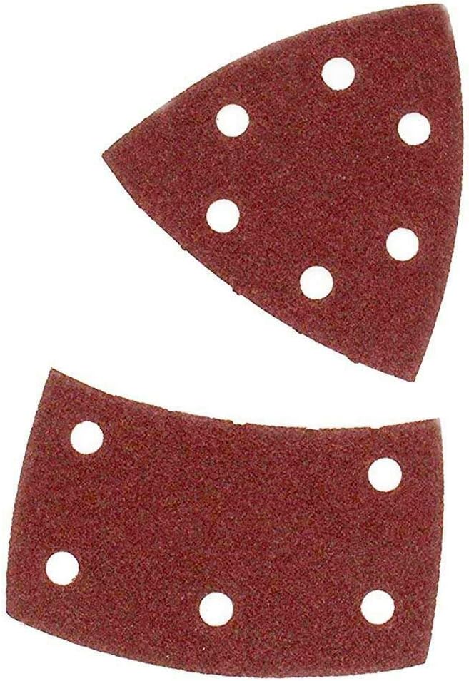 Sanding Discs Pads, SUPERTOOL 40Pcs Mouse Sanding Sheets Detail Palm Sander - Triangle Grinding Hook and Loop Sandpaper Kit (Mixed Grit) - Image 4