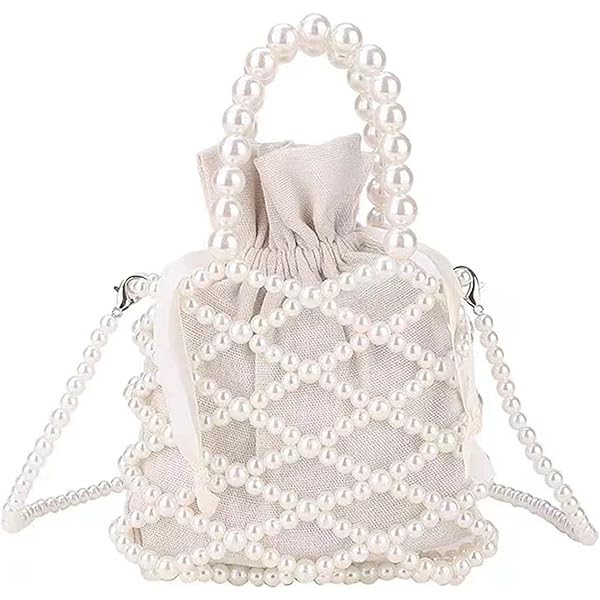 Bolsos Boda Bolso De Perlas Para Novia O Noche LUI SUI Cristal