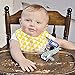Pacifier Clip Boy, Girl (3 Pack) Ziggy Baby 2-Sided Design Pacifier Holder