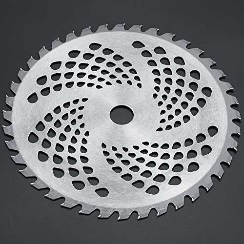 Zerodis Kreissägeblatt Mähmesser Ersatzmesser Schneidblatt Freischneider Klinge Scharf 40 Zähne 1 Inch Hole für… – Bild 5