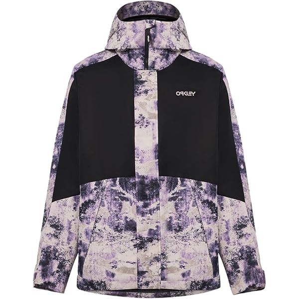 Oakley Mens Range Recycled Jacket 2.0, Oxidation Print Lilac