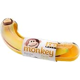 Joie Monkey Banana Pod Storage Container, Durable Holder for Kids Lunch Boxes and Backpacks, Keeps Food Fresh and Safe On-the-Go, Cute Kitchen Gadget, BPA Free, Dishwasher Safe