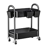 2 Tier Utility Rolling Cart, Storage Organizer Sofa