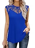 MIHOLL Women's 2025 Summer Casual Shirt Crew Neck