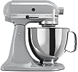 KitchenAid KSM150PSMC Artisan Series 5-Qt. Stand Mixer with Pouring Shield - Metallic Chrome