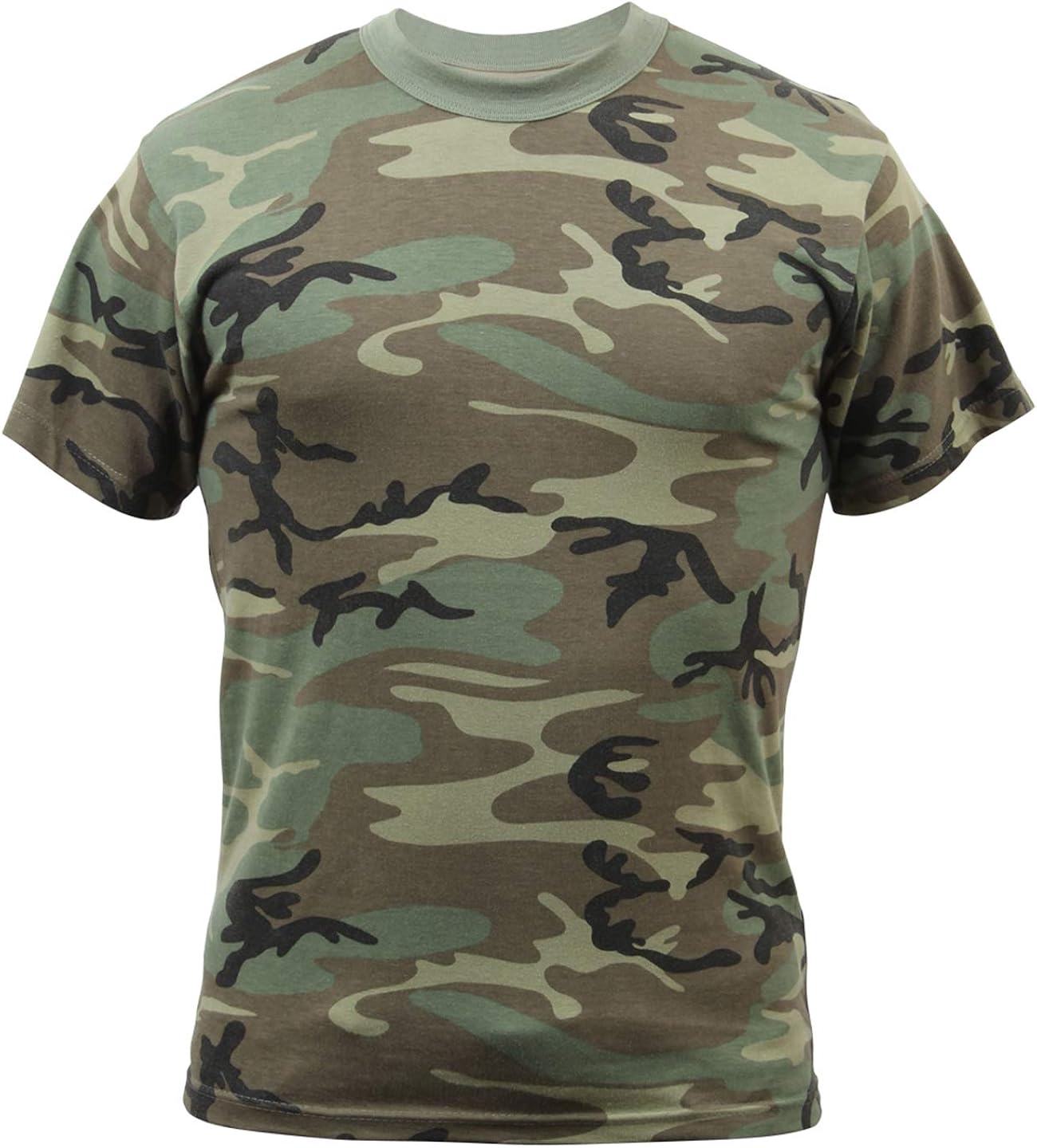 Rothco Kids Vintage T-Shirt - Woodland Camo: Clothing