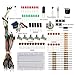 SunFounder Sidekick Basic Starter Kit w/Breadboard, Jumper wires, Color Led, Resistors, Buzzer For Arduino UNO R3 Mega2560 Mega328 Nano - Including 42 Page Instructions Book