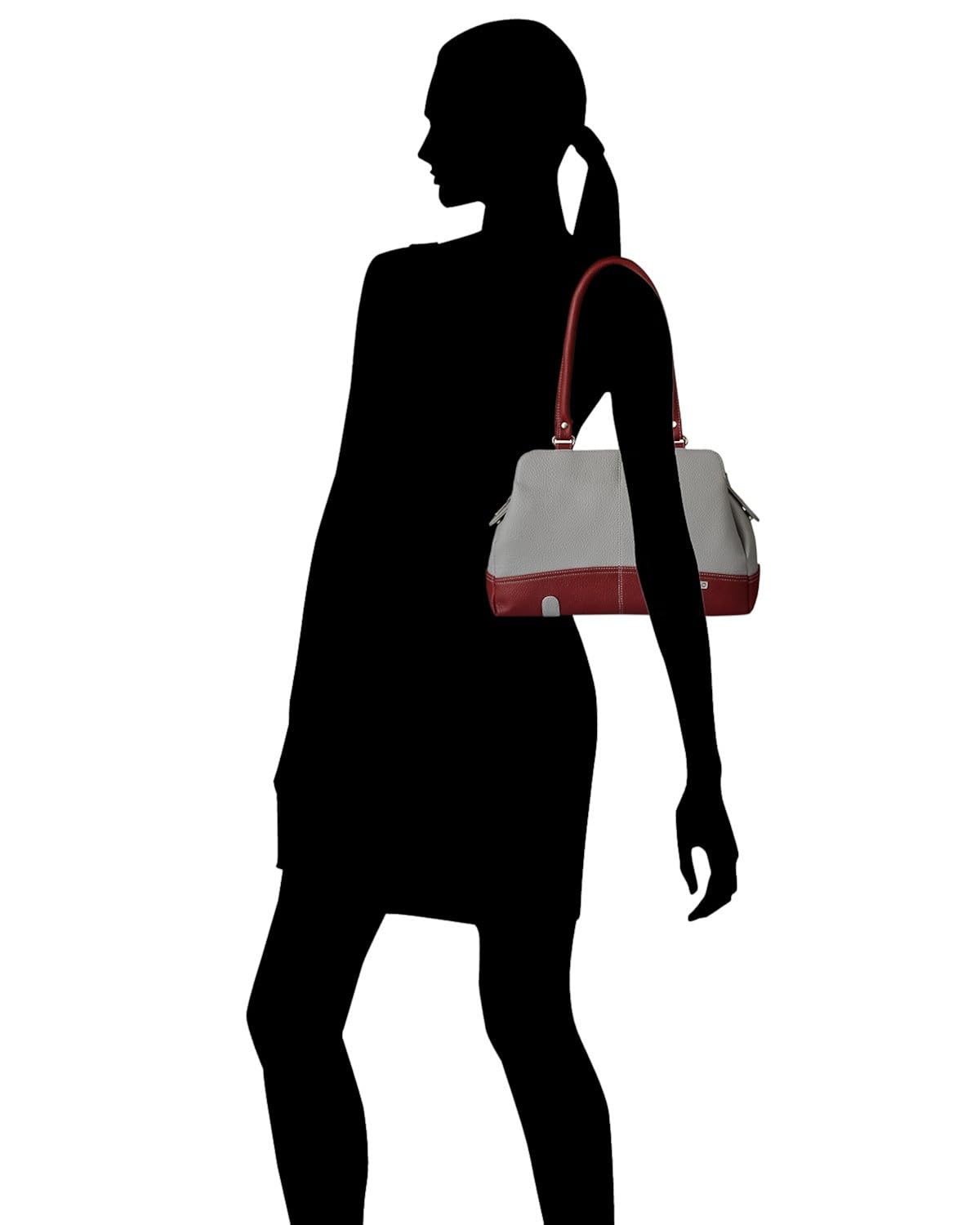 fostelo helena women's handbag (grey)