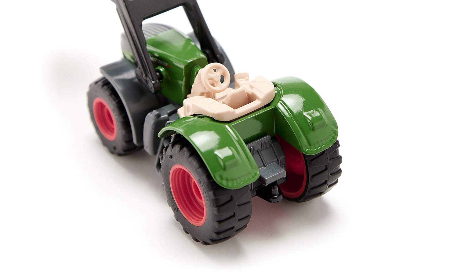 siku 1539, Fendt 1050 Vario Traktor, Metall/Kunststoff, Grün, Schwenkbare Ballenzange und abnehmbare Kabine 5