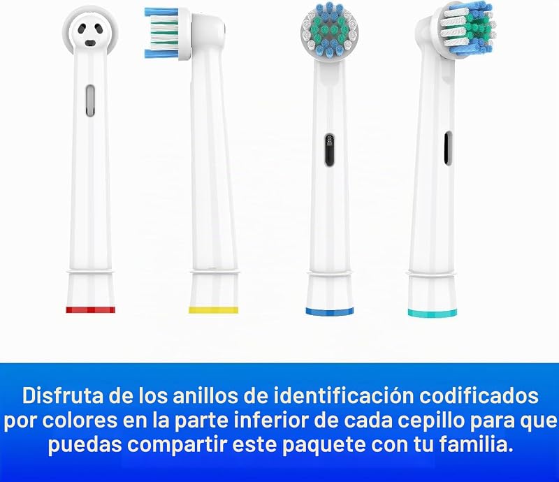 Cabezales de Cepillo de Recambio para Oral B Braun
