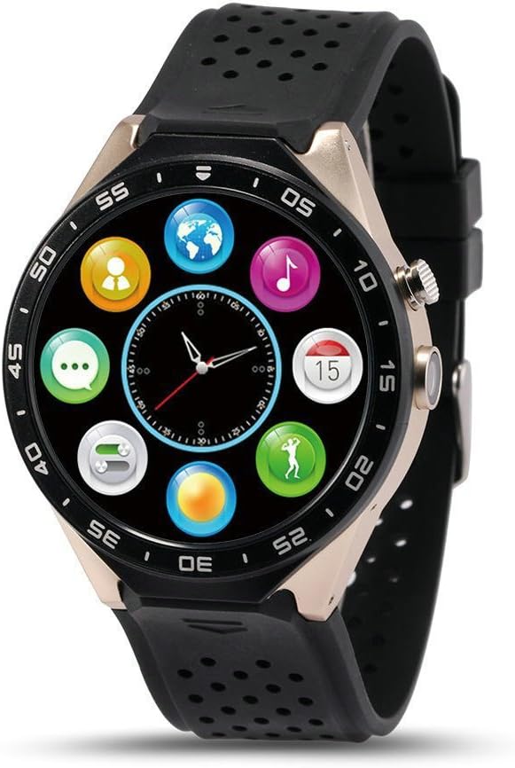 Amazon.com: ZIMINGU KW88 3G Smart Watch Phone Luxurious ...