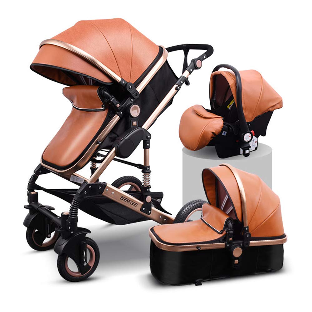 luxury baby stroller 3 in 1