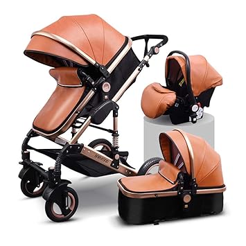 3 in 1 stroller with bassinet