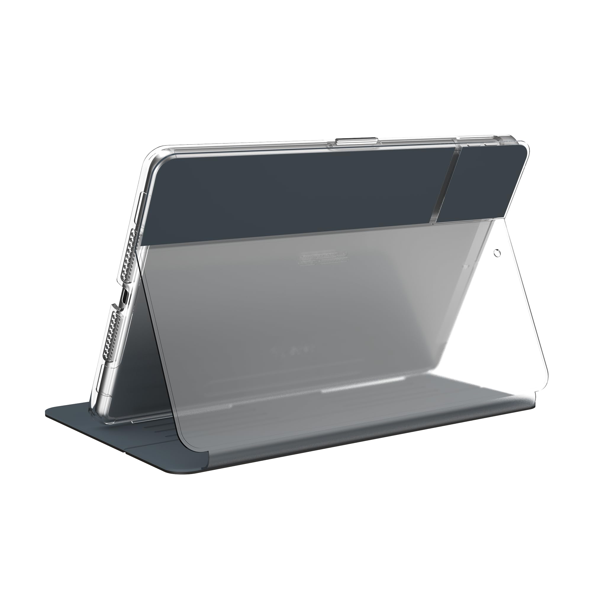 Speck Products BalanceFolio Case with Stand for iPad 10.2 (2019) - Grey/Clear