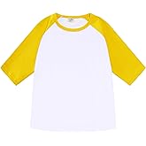 CREATOR Toddler Baby Girls Boys 3/4 Sleeve Shirts Raglan Shirt Baseball Tee Cotton T-Shirt