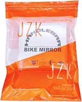 JZK Right Side Bike Mirror 360° Rotatable Stainless Lens 21–26mm Clamp view 8