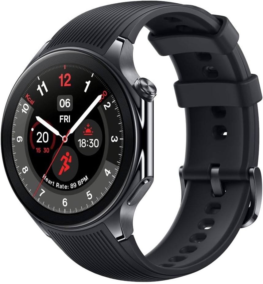 OnePlus Watch 2 Black Steel Smartwatch