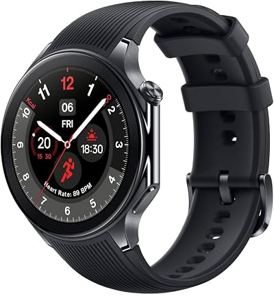 OnePlus Watch 2 Black Steel Smartwatch