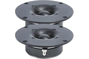 4Inch 8Ohm 60W 104mm HiFi HiFi Silk Cloth Dome Tweeter for 3 Way Speakers Setups