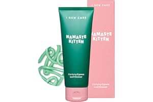 I DEW CARE Korean Acne Face Wash - Namaste Kitten | Clarifying Heartleaf Facial Foam Cleanser | Makeup Cleansing Foam | Korean Skincare, Vegan, Cruelty-free, Paraben-free