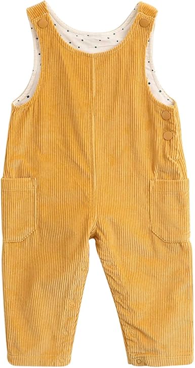 mustard corduroy overalls