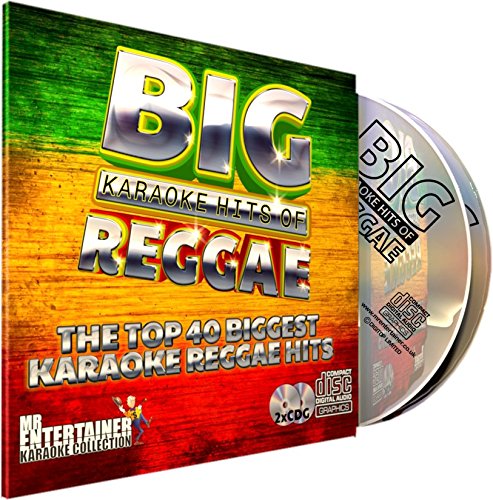 Mr Entertainer Big Karaoke Hits of Reggae - Double CD+G CDG Pack. 40 Greatest Ever Songs inc Bob Marley, UB40, Shaggy and more