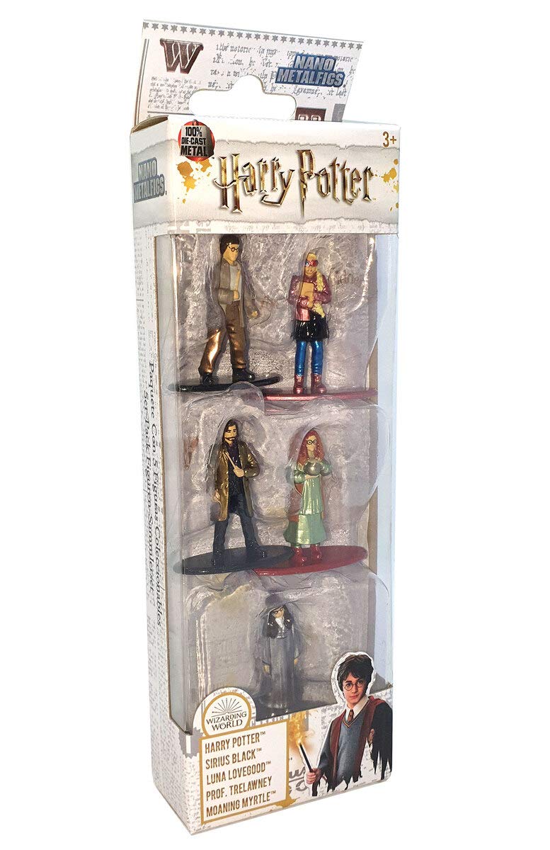 Jade - Nano MetalsFig Pack of 5 Harry Potter Figures, Multi-Colour (JADA99439)