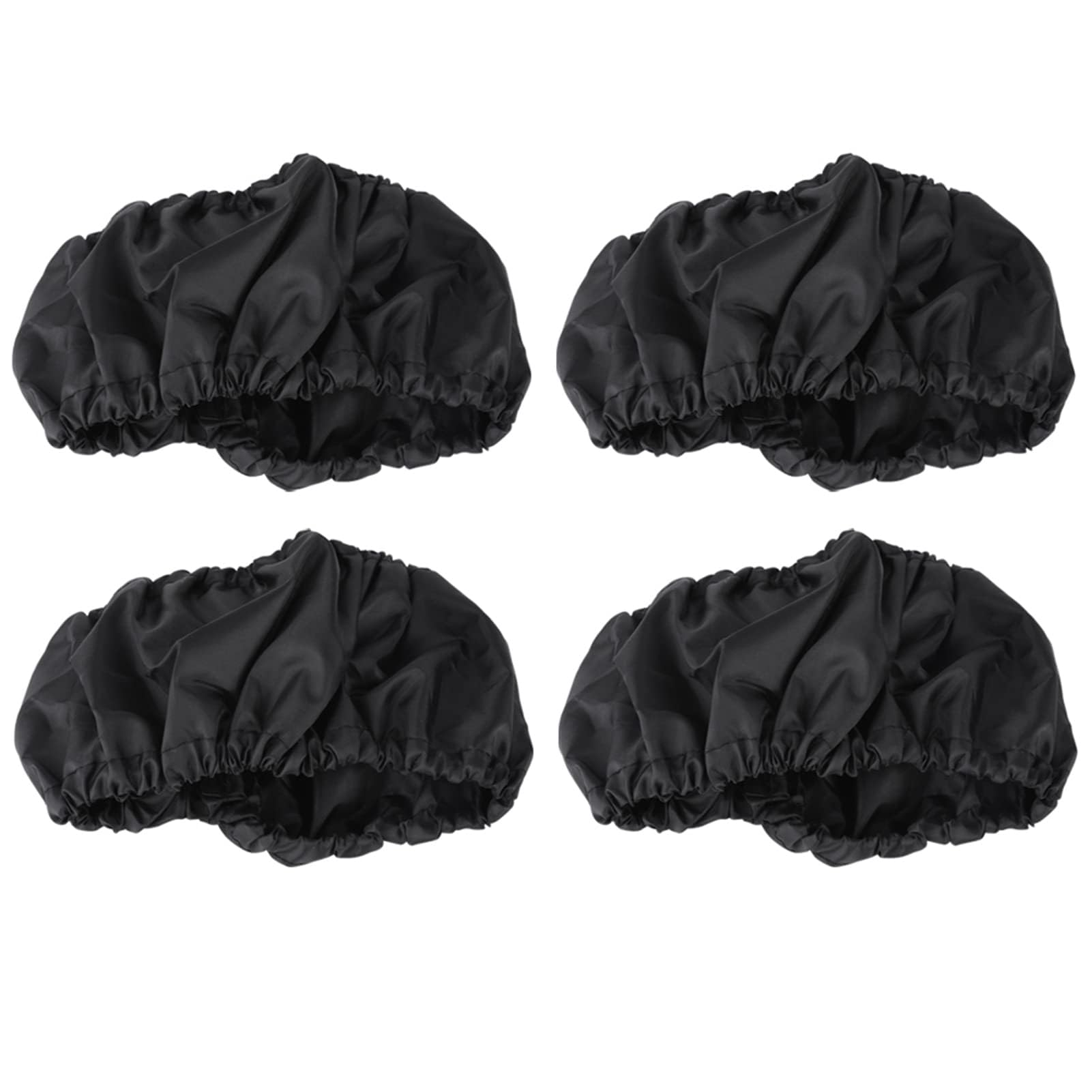 Zerodis 4Pcs Stroller Wheel Protective Cover Wheelchair Pram Pushchair Tire Dust-Proof Covers(S)