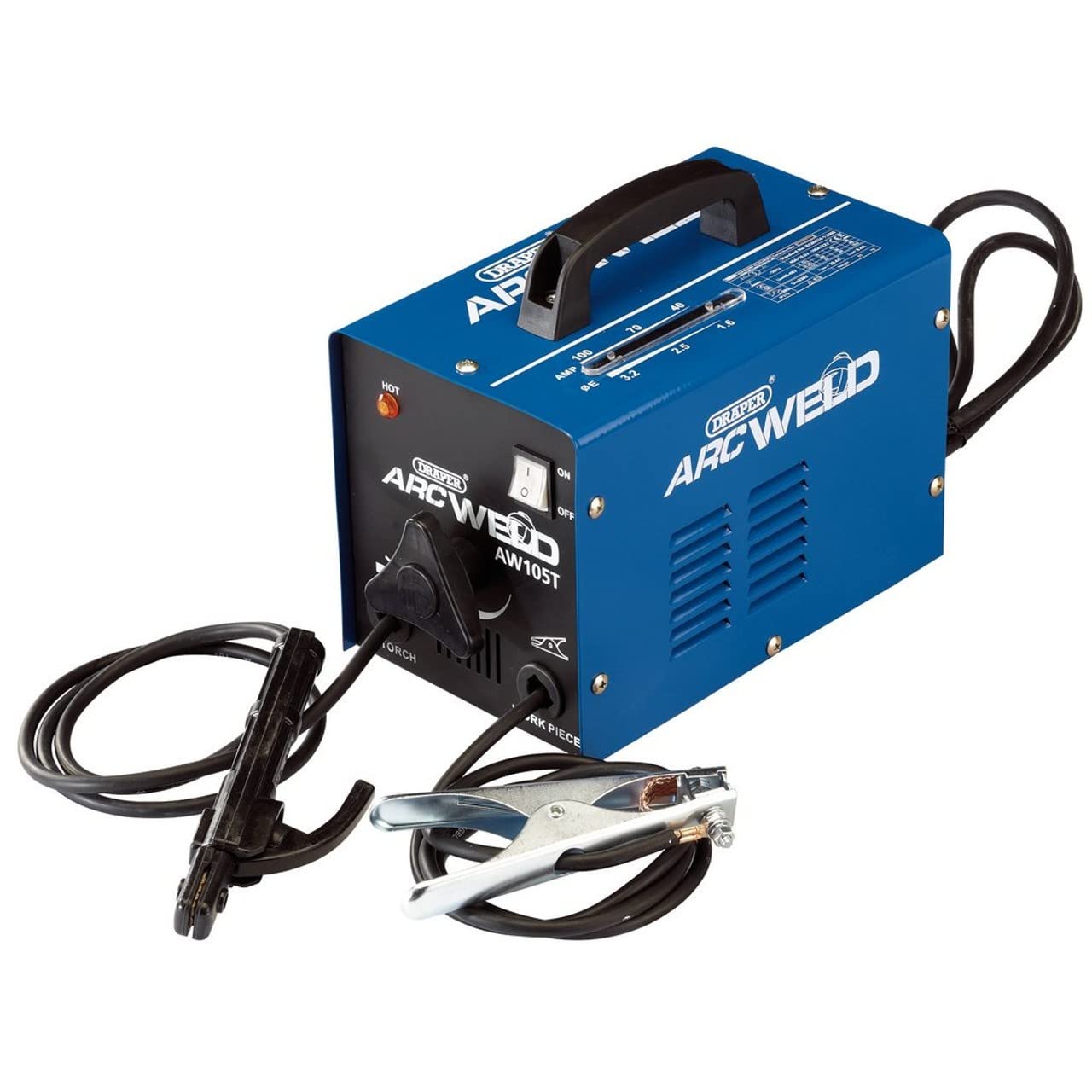 Draper 53082 Turbo Arc Welder, 100A, 230V, 470mm x 270mm x 230mm