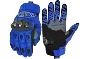 Seibertron SPS Series Touchscreen Motorcycle Motocross BMX ATV MTB Bicycle Cycling Full or Half Finger Gloves Adult and Youth