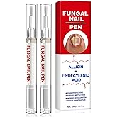 Fungal Nail Pen with Allicin & 25% Undecylenic Acid, Nail Repair Pen | Extra Strength Nail | Toenail & Fingernail Care 2pcs