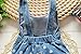 Kidscool Baby Cotton Denim Cute 3D Rabbit Decoration Soft Overalls