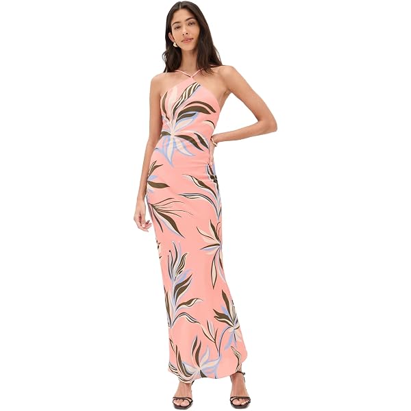 ALEXIS Women's Sunniva Dress, Pink, L at Amazon Women's Clothing store