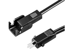 GNOTIS 6.6 Feet Power Cord for Recliner Chair, 2 Pin Connector Power Extension Cable for Okin、Limoss、Lazboy、Pride、Catnapper Electric Lift Chair, Recliner Sofa, Electric Couch Extension Cord Replacement Parts