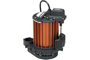 Liberty Pumps 237 1/3-Horse Power 1-1/2-Inch Discharge 230-Series Automatic Submersible Sump Pump with VMF Switch