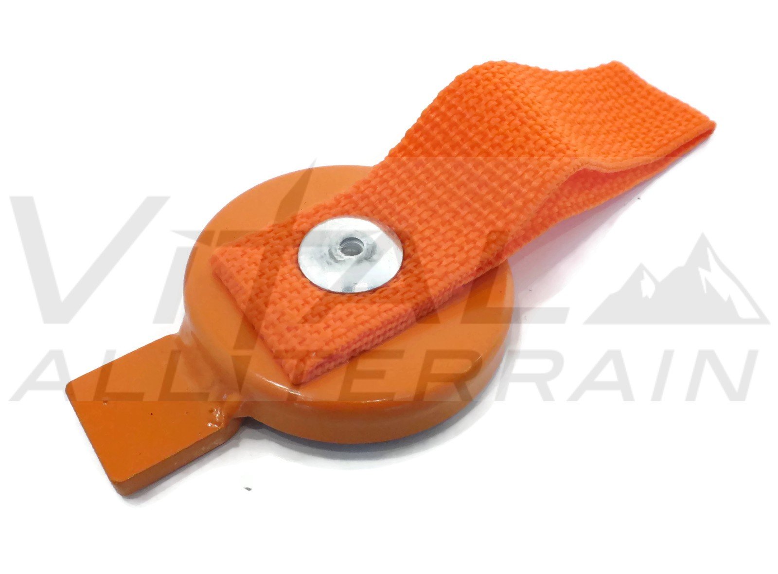 Vital AllTerrain Lock Out Key for UFP Surge Brake Trailer with Heavy Duty Strap