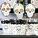 Day of The Dead - Halloween Sugar Skull Party Decoration - Party Cupcake Wrappers - Set of 12