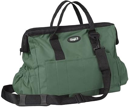 hunter green tote