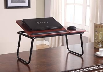 Amazon Com Kings Brand Foldable Adjustable Laptop Stand For Table