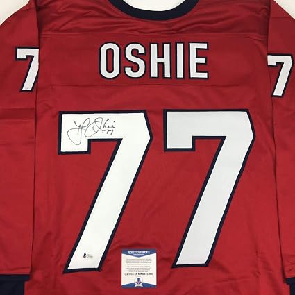 Tj Oshie Autographed Jersey on Sale, 60 