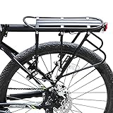 Bike Cargo Racks Bicycle Luggage Carrier Rear Pannier Rack, Yopoon 396 lb Capacity Adjustable with Quick Release