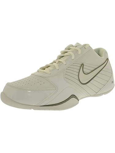 nike air baseline low men round toe leather basketball shoe