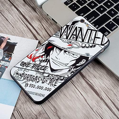 Luxury Black White Naruto Sasuke Kakashi Phone Case for iPhone X 8 7 Plus XR XS Max (6, iPhone 7Plus/8Plus)