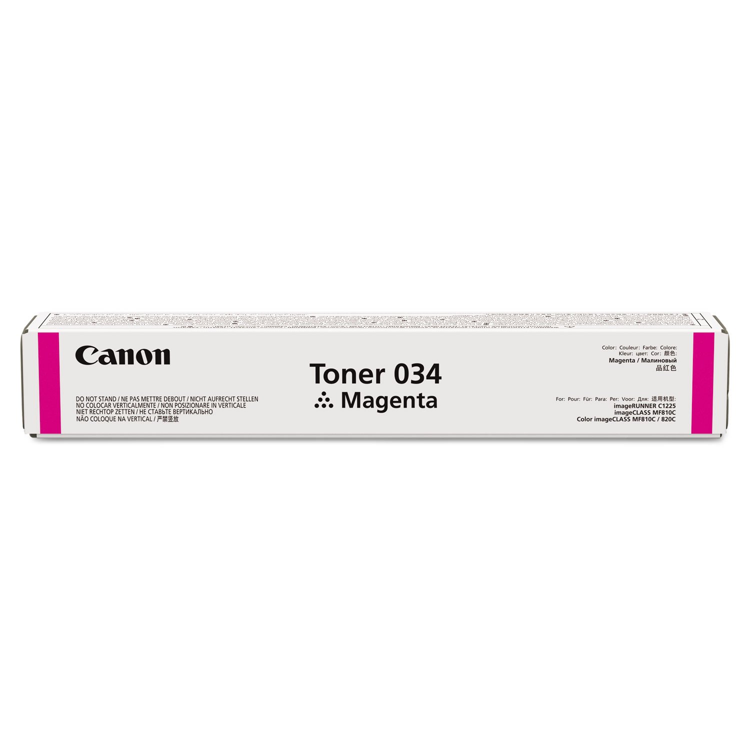 Canon 034 7300pages Magenta - Laser Toner & cartridges (Magenta, Laser