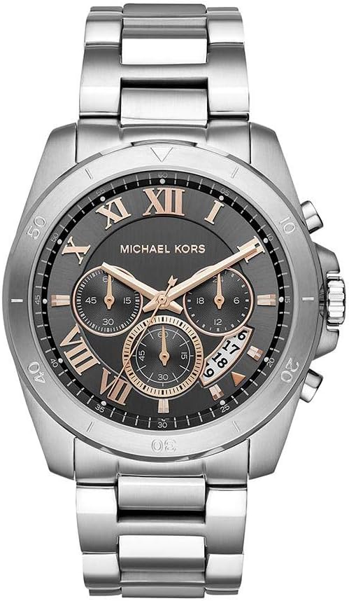 relogio michael kors prata