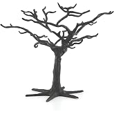 Lenox 889141 Black Ornament Tree | aluminum with matte black finish | 11 inch height | tabletop stand for mini ornaments and halloween decor