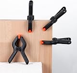LOLYSIC 16Pcs 6 Inch Plastic Spring Clamps Heavy Duty Nylon Clips view 2