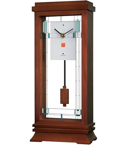 Amazon.com: Bulova C4836 Harley Bradley Frank Lloyd Wright Thistle