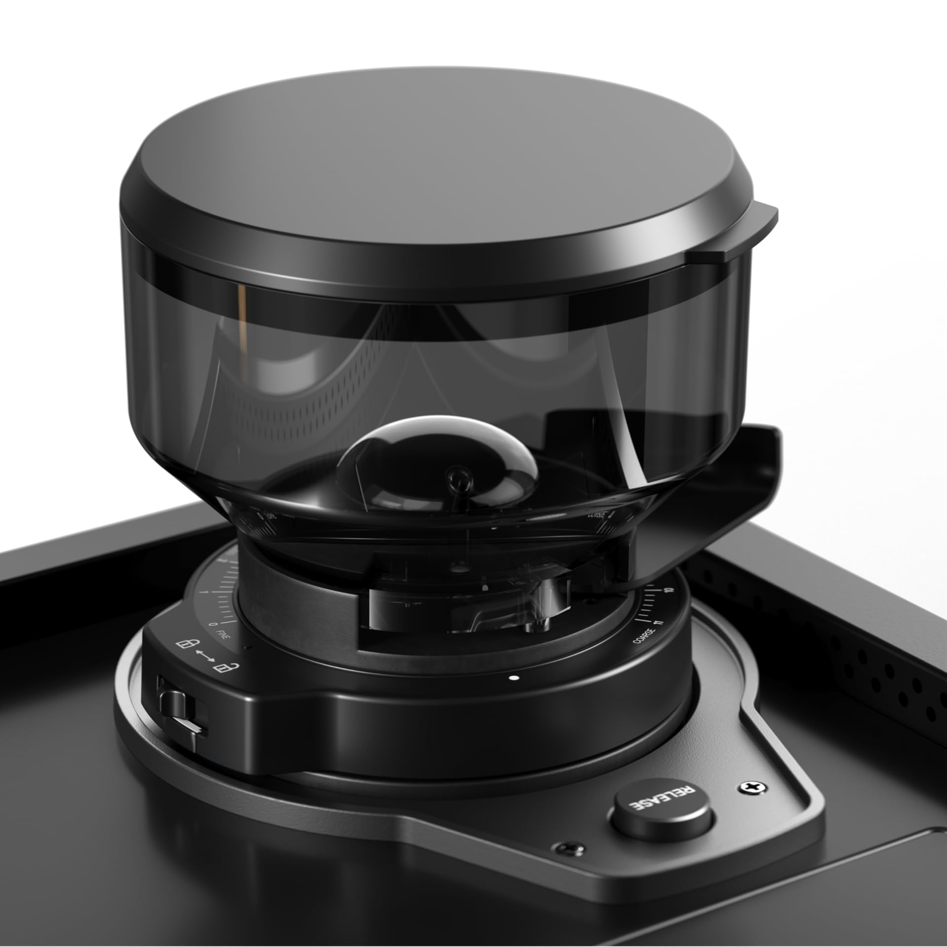 Loewe aura.pure, Espressomaschine, Siebträger mit Milchaufschäumer, mit Mahlwerk, 15-Bar-Extrakionsdruck 3